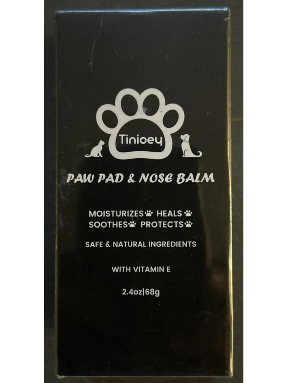 Tinioey Natural Paw Balm Stick  Dogs Cats Moisturizer for Cracked Paws Nose NEW!